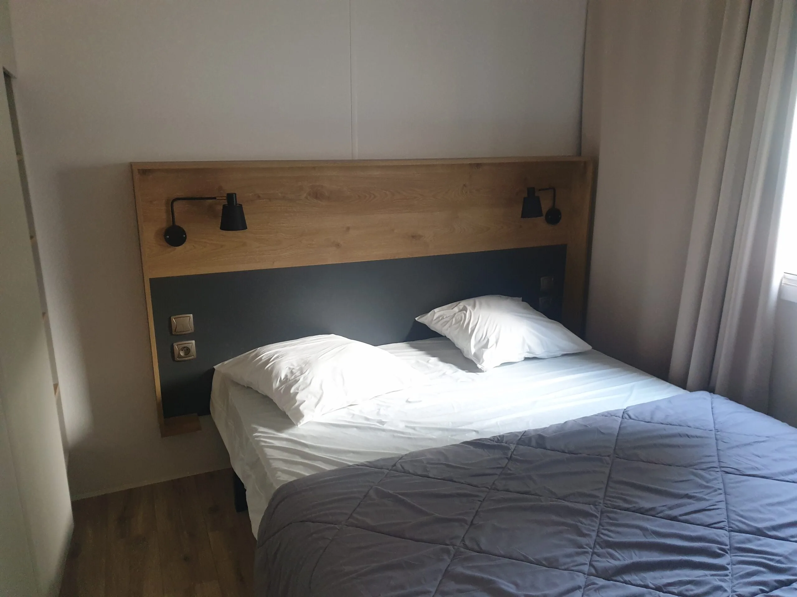 Vacances au calme à 500 m de la mer – Mobil-home tout confort 4 pers.