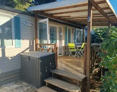 Mobil-home famille 6 pers. – Ambiance chaleureuse au Camping Del Mar 4★